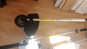 kombi set 4-takt motorsense - rasentrimmer, fadenspule, 24-zahn sense, 3-zahn sense, kettensäge drah Bild 2