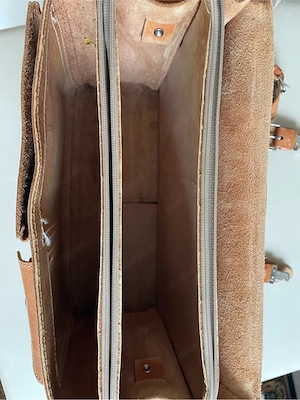 Schultasche echt Leder Bild 6