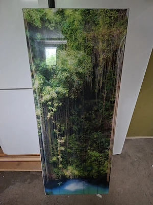 grosses glasbild