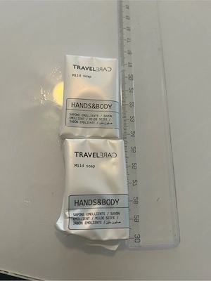 Milde Reise-Seife 14 g   Hotelseife   Handseife für unterwegs Bild 2
