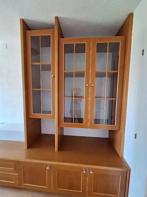 Wohnwand Kasten Regal Bild 2
