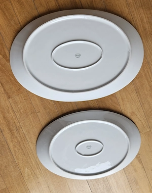 2 Arzberg Servierteller   Platten oval - Porzellan - kaum benutzt Bild 2