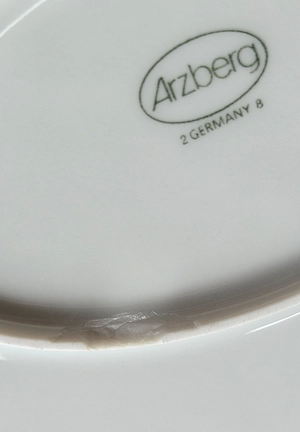 2 Arzberg Servierteller   Platten oval - Porzellan - kaum benutzt Bild 6