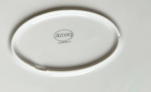 2 Arzberg Servierteller   Platten oval - Porzellan - kaum benutzt Bild 3