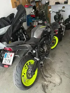 Yamaha MT-07 A2 Motorrad Bild 5