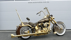 Harley Davidson - Einzelstück - Sonderumbau - FXSTD - Custombike Bild 2