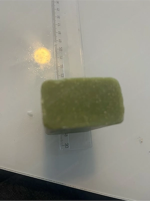 Vintage Naturseife mit Olivenöl   Handgemachte grüne Seife Bild 2