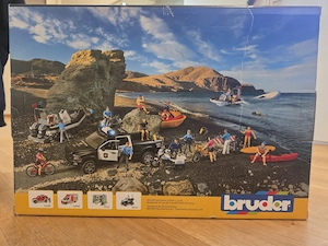 Bruder Dodge Ram mit Anhänger un Boot Bild 4