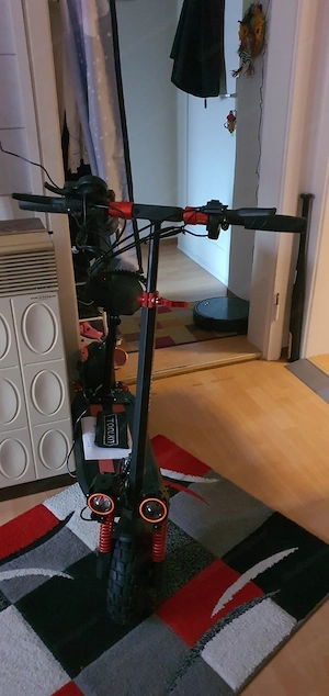 E-Scooter SUNNIGOO N3MAX mit Sitz, Beleuchtung Federung, Klappbar, Schlüssel Bild 4