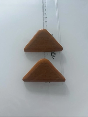 2x Dreieckige Möbelabdeckungen   Kunststoff in Holzoptik Bild 3