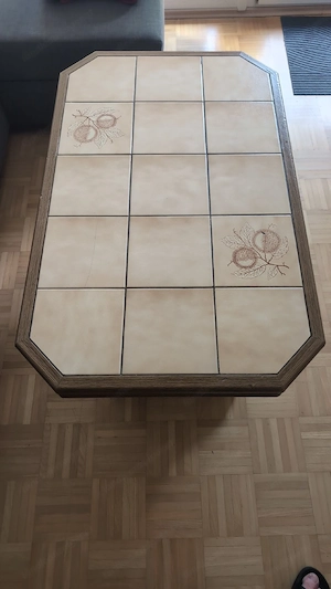 Fliesentisch zu verschenken 110x70x55cm LxBxH Bild 2