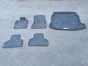 BMW X5 f15 original Fußmatten und Kofferraumwanne matte