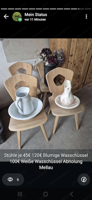 Verschiedene Möbel alle Sandgestrahlt  Bild 2