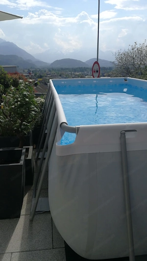 Intex Aufstellpool inkl. viel Zubehör & Sandfilteranlage   50  
