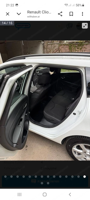Renault Clio Baujahr 2018 mit 64.000 km. Sehr sparsam  Bild 5