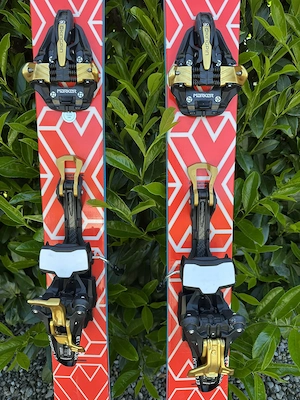 Black Crows Camox Freeride Ski mit Marker Kingpin Bindung und Fellen Bild 2