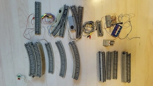 Teile von Märklin Eisenbahn aus den 60er Jahren