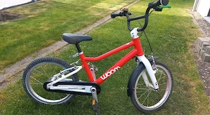 woom 3 Kinderfahrrad rot