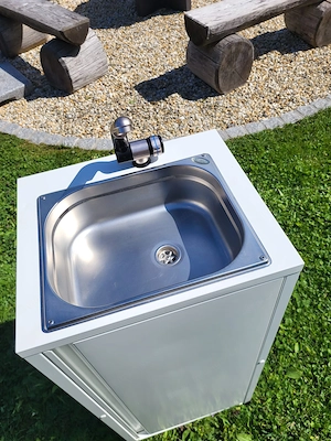 Outdoor Waschbecken ideal zum grillen oder Camping  Bild 4