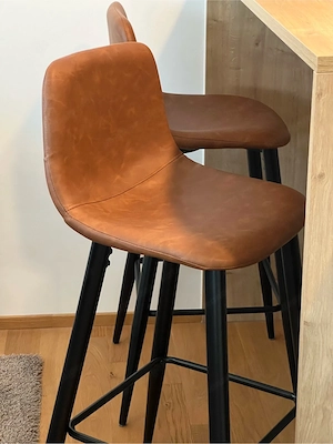 Barhocker 2 Stk, braun, NEU! Bild 2