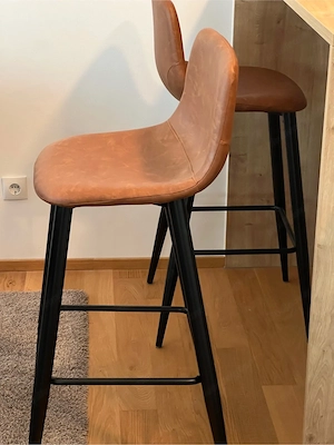 Barhocker 2 Stk, braun, NEU! Bild 5