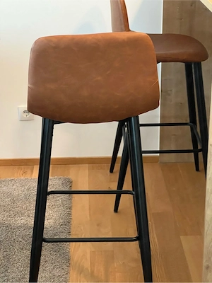 Barhocker 2 Stk, braun, NEU! Bild 4