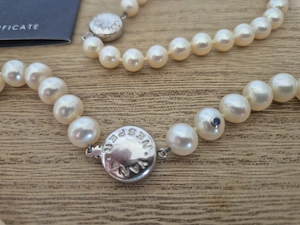 Perlenkette Set mit Armband Bild 2