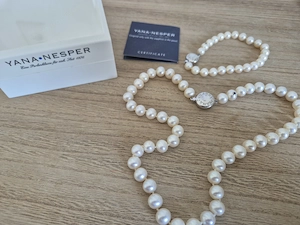 Perlenkette Set mit Armband