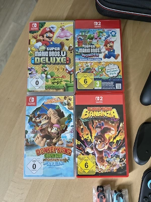 Nintendo Switch 2 Bundle: Konsole + Pro Controller + Case + 4 Spiele Bild 5
