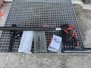 Aquatic Teleskop Reinigung 11m