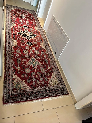 Perser-Orient-Teppich handgeknüpft Bild 2