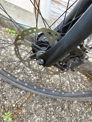 Sinus E-Citybike Tiefeinstieg mit Gepäckskorb Bild 3