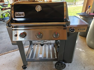 Weber Genesis II E-310   Top Zustand inkl. Abdeckhaube Bild 2