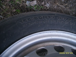 Anhängerreifen mit Felgen 13 Zoll Bild 2