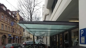 Vordächer, der Schutz vor Regen, Schnee Bild 3