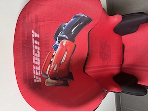 Kinderautositz Disney Cars   Lightning McQueen (rot schwarz) Bild 2