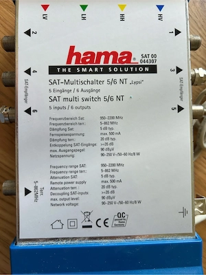 HAMA SAT-Multischalter Bild 2