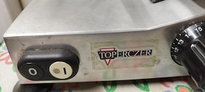 Aufschnittmaschine Toperczer Family 220,  gebraucht Bild 4