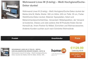 Wohnwand 5-teilig Bild 2