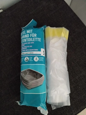 Beutel für Katzentoilette Premium training Pads  Bild 2