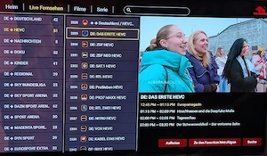 Android TV Box H20 Pro 6K Ultra HD Quart Core CPU mit Deutscher TV wie neu  Bild 4