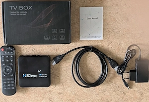 Android TV Box H20 Pro 6K Ultra HD Quart Core CPU mit Deutscher TV wie neu  Bild 9