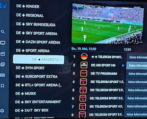 Android TV Box H20 Pro 6K Ultra HD Quart Core CPU mit Deutscher TV wie neu  Bild 8
