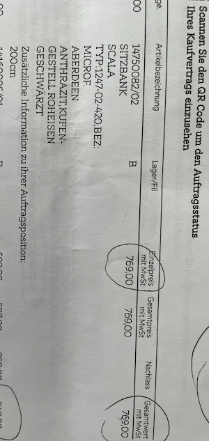 Sitzbank Scala Kuechenbank - wie Neu Bild 4