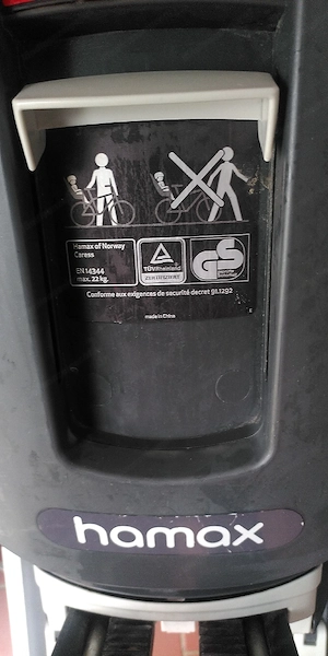 Kinderfahrradsitz zu verschenken  Bild 3