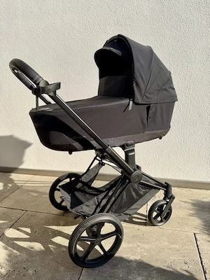 Cybex Priam Platinum Kinderwagen Set   Sepia Black   Matt Black   wie neu Bild 9