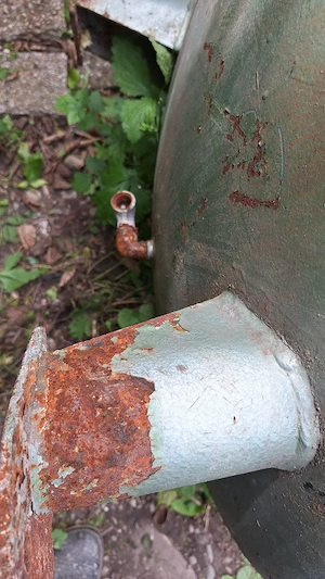 Wassertank aus Stahl Bild 3
