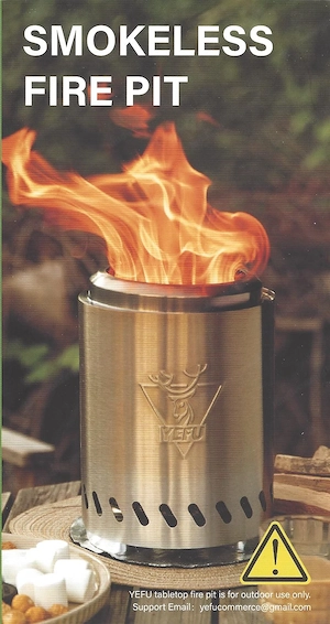 YEFU - Rauchfreie Tisch-Feuerstelle Bild 2