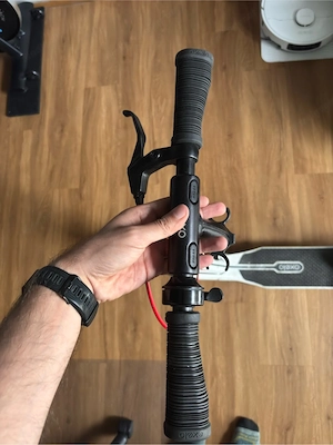 Oxelo Town 9 EF Tretroller   Scooter   Weiß   EasyFold Mechanismus Bild 4
