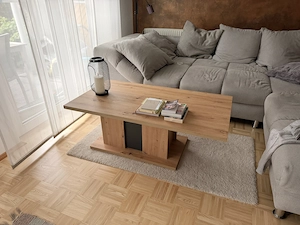 Couchtisch Holzfarben Bild 2